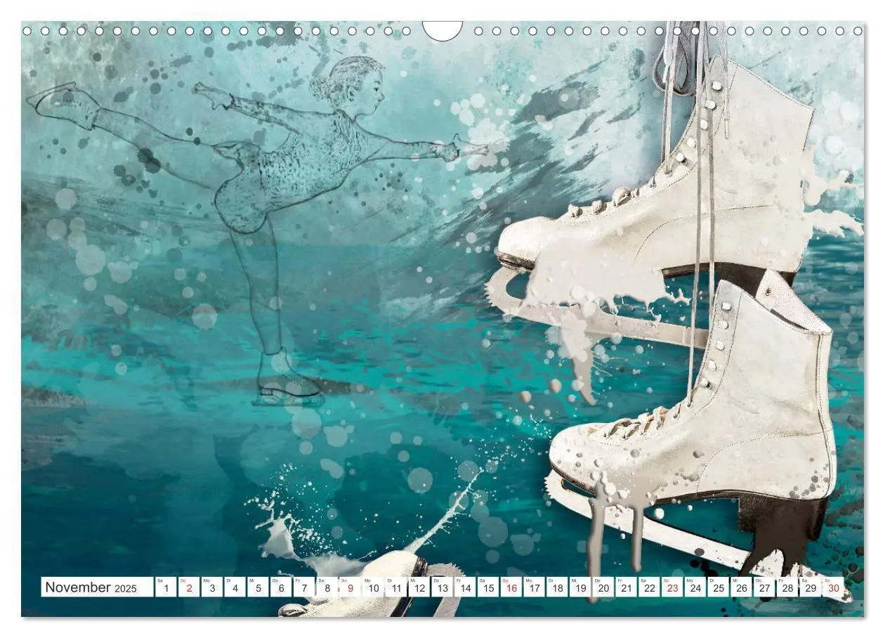 Bild: 9783435237319 | SPORT trifft SPLASH - normal war gestern (Wandkalender 2025 DIN A3...