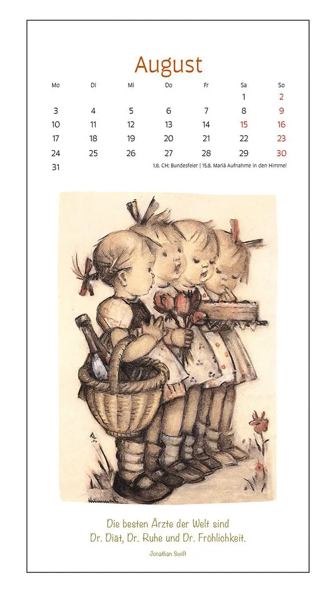 Bild: 9783746267319 | Sr. Maria Innocentia Hummel 2026 | Der Postkartenkalender | Hummel