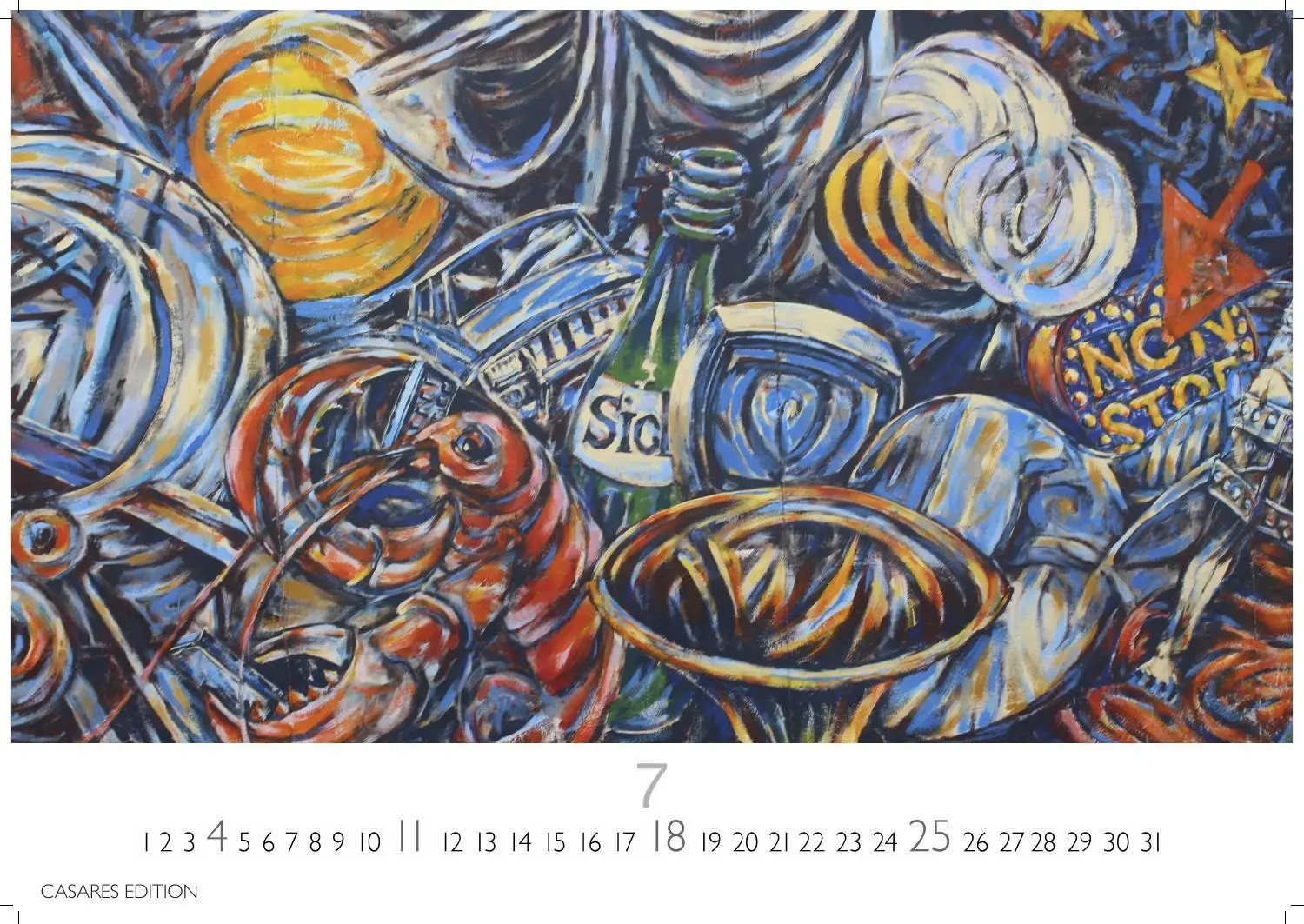 Bild: 9781835247419 | Berlin Street Art Kalender 2027 - Wandkalender Fotokalender...