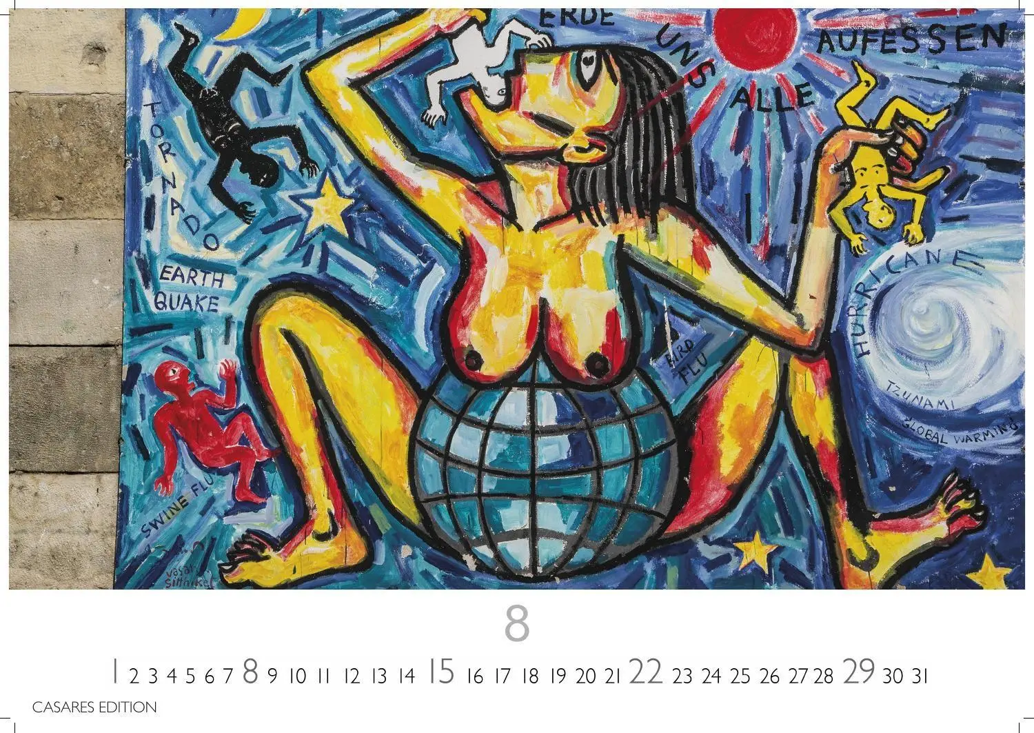 Bild: 9781835247419 | Berlin Street Art Kalender 2027 - Wandkalender Fotokalender...