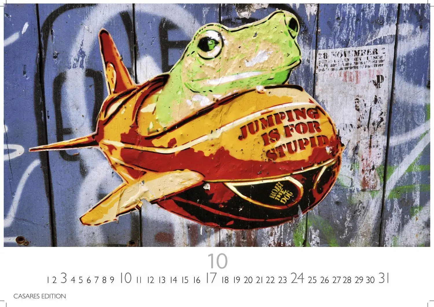 Bild: 9781835247419 | Berlin Street Art Kalender 2027 - Wandkalender Fotokalender...