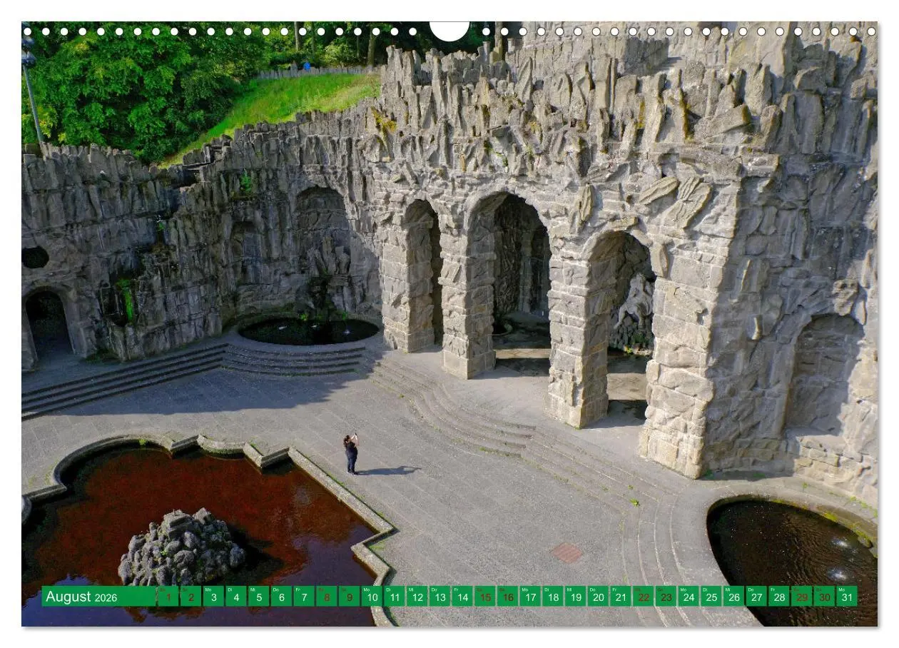 Bild: 9783457487419 | Bad Wilhelmshöhe Bergpark und Wasserspiele (Wandkalender 2026 DIN...