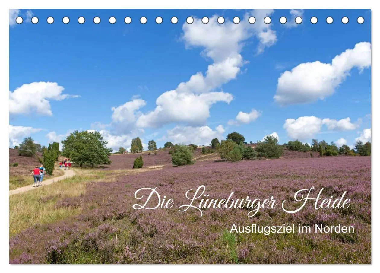 Cover: 9783457627419 | Die Lüneburger Heide - Ausflugsziel im Norden (Tischkalender 2026...