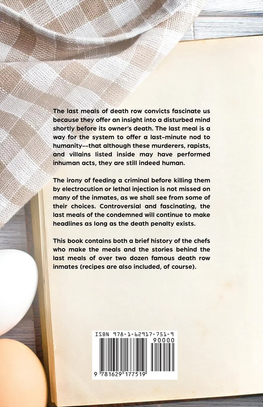 Rückseite: 9781629177519 | The Death Row Cookbook | John Fleury | Taschenbuch | Englisch | 2019