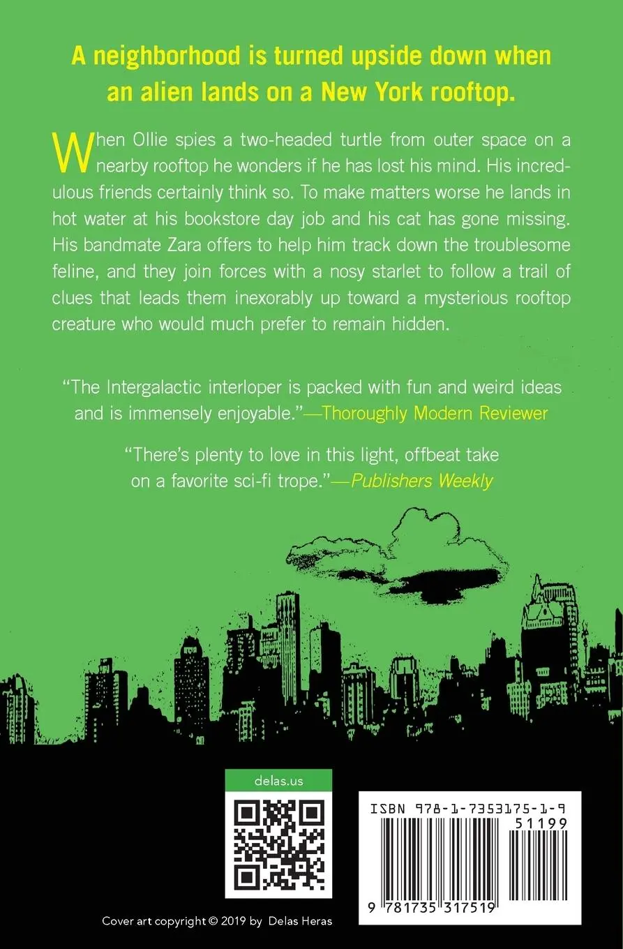 Rückseite: 9781735317519 | The Intergalactic Interloper | Delas Heras | Taschenbuch | Englisch