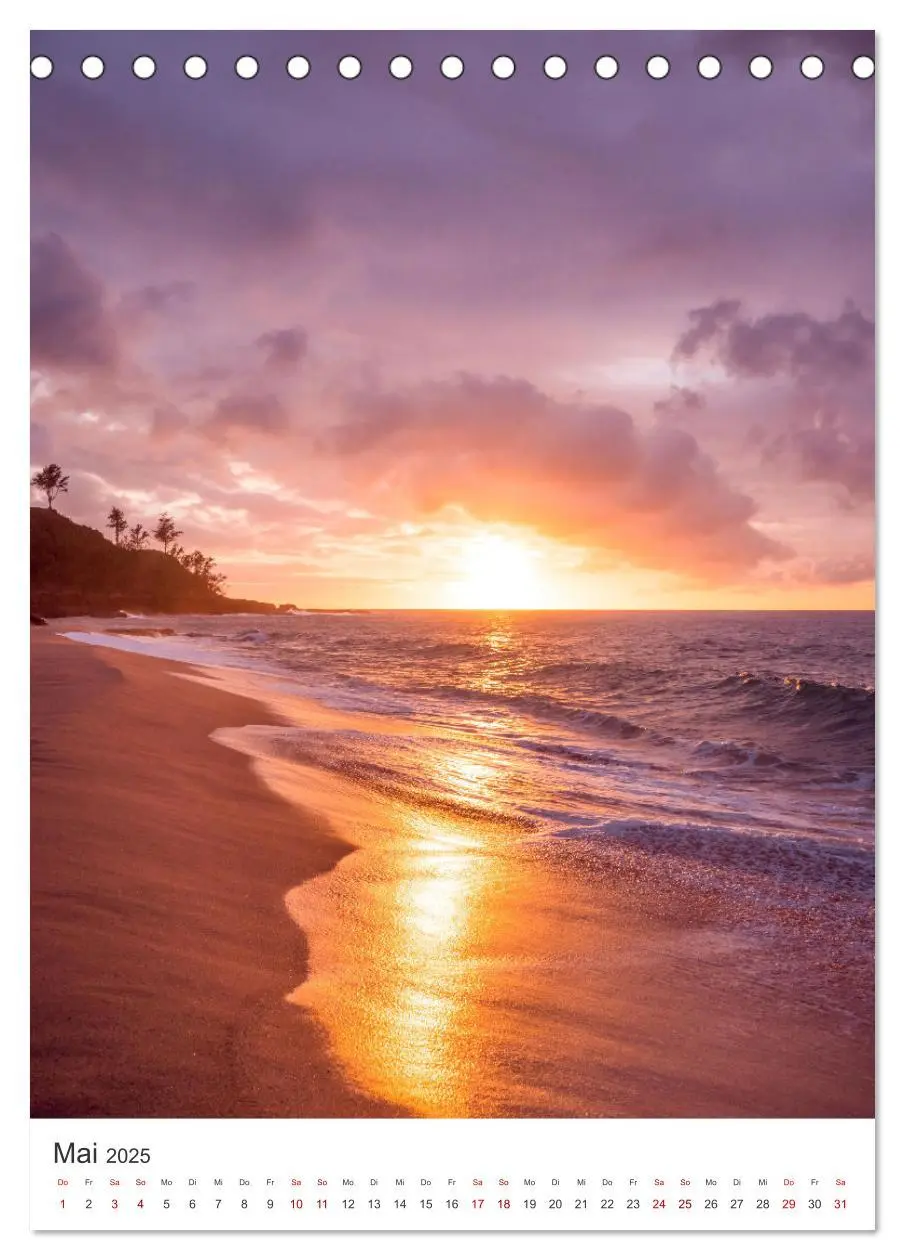 Bild: 9783435907519 | Hawaii - Das wunderschöne Land im Pazifik. (Tischkalender 2025 DIN...