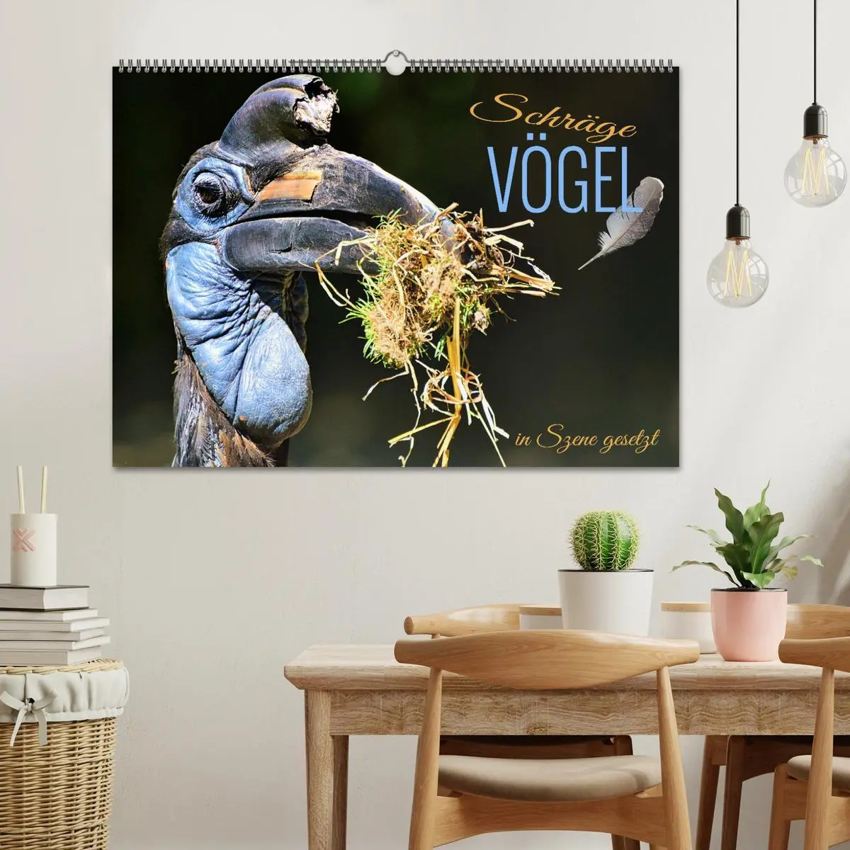 Bild: 9783457547519 | Schräge Vögel in Szene gesetzt (Wandkalender 2026 DIN A2 quer),...