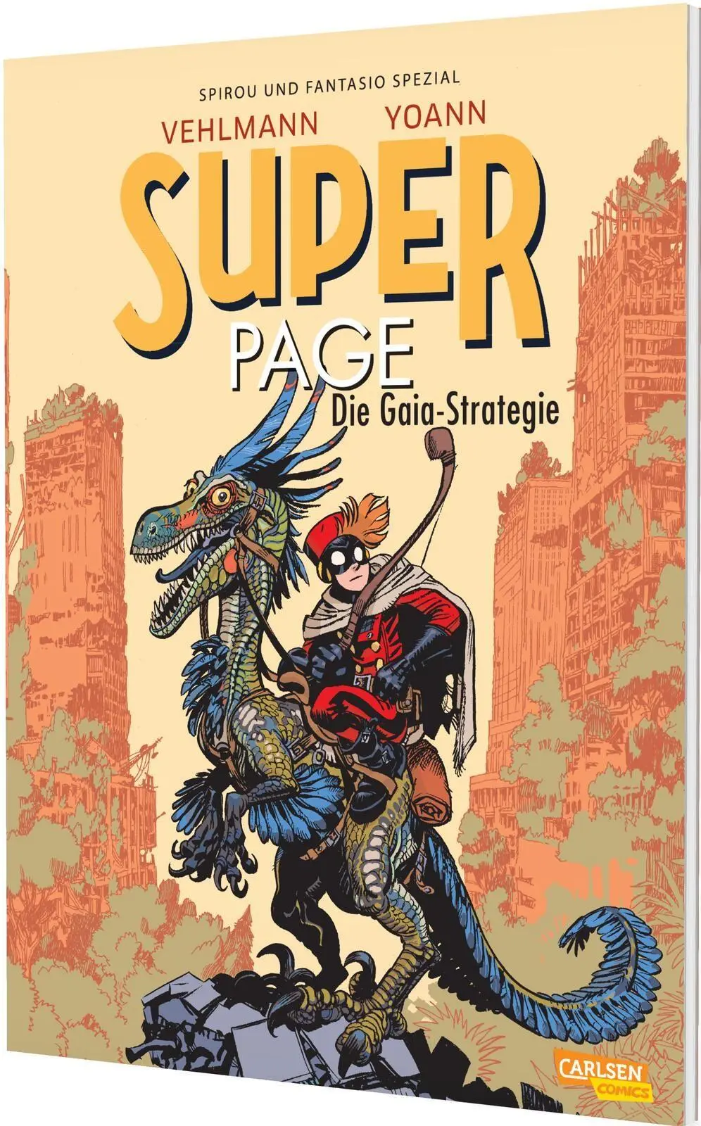 Cover: 9783551807519 | Spirou und Fantasio Spezial 45: Der Superpage 3 | Die Gaia-Strategie
