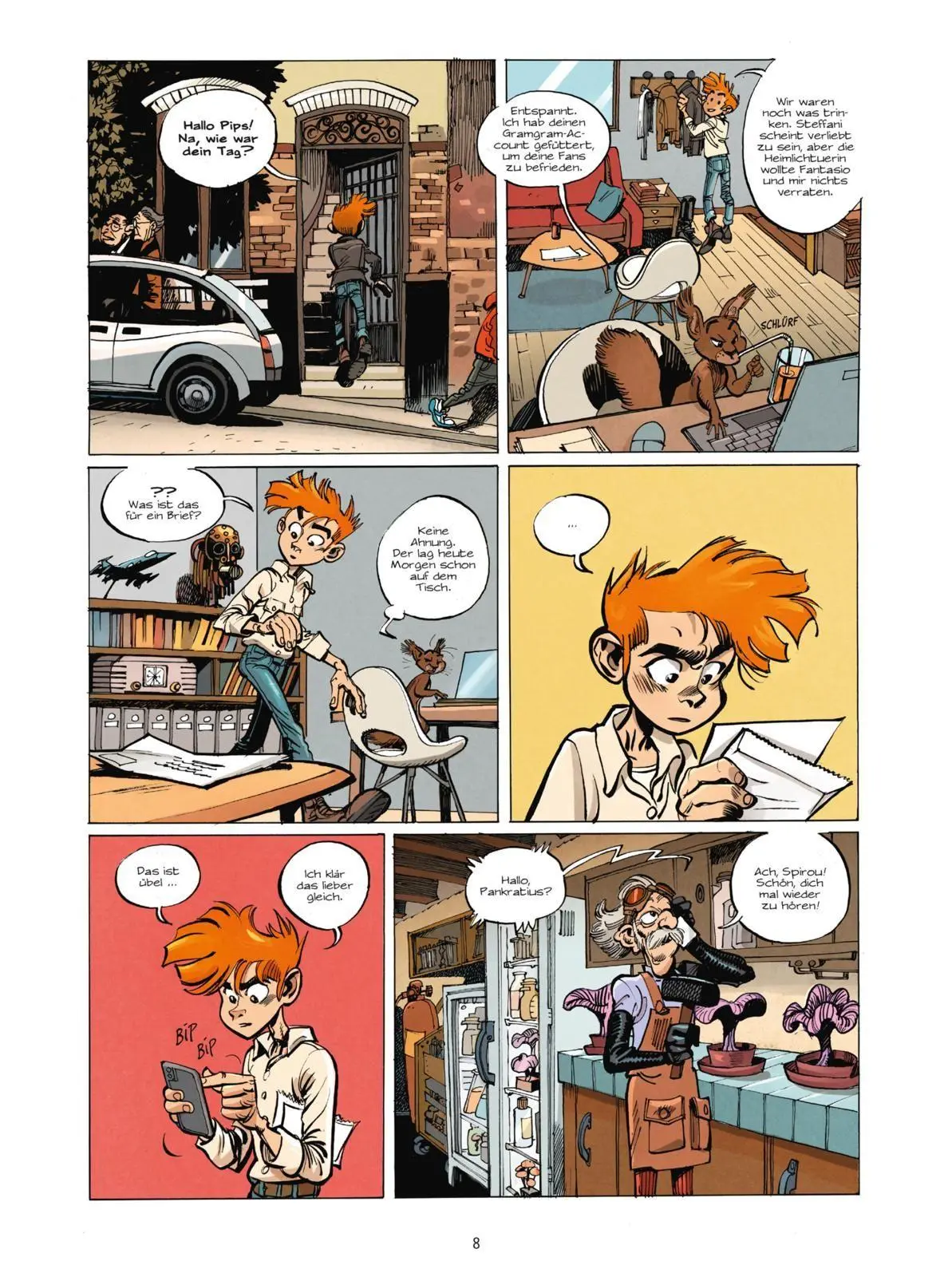 Bild: 9783551807519 | Spirou und Fantasio Spezial 45: Der Superpage 3 | Die Gaia-Strategie