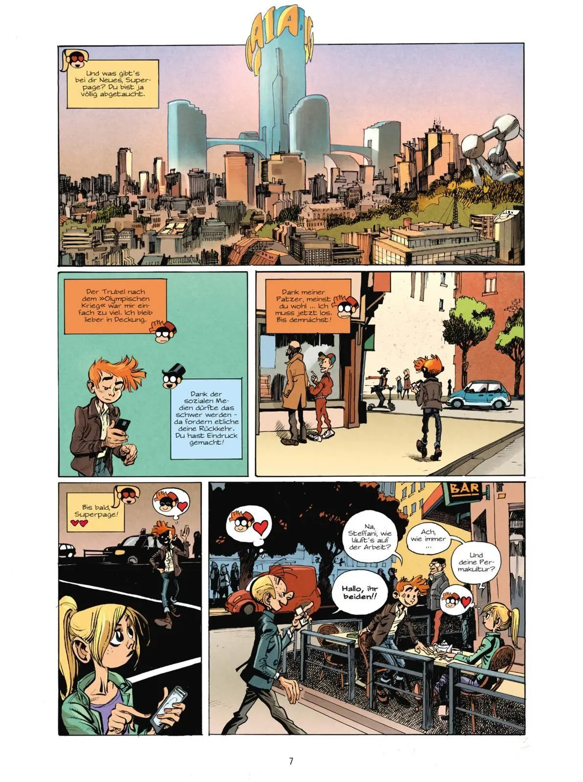 Bild: 9783551807519 | Spirou und Fantasio Spezial 45: Der Superpage 3 | Die Gaia-Strategie