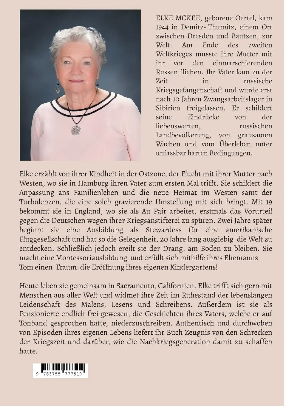 Rückseite: 9783755777519 | Seine Geschichte ist meine Geschichte | Elke McKee | Taschenbuch