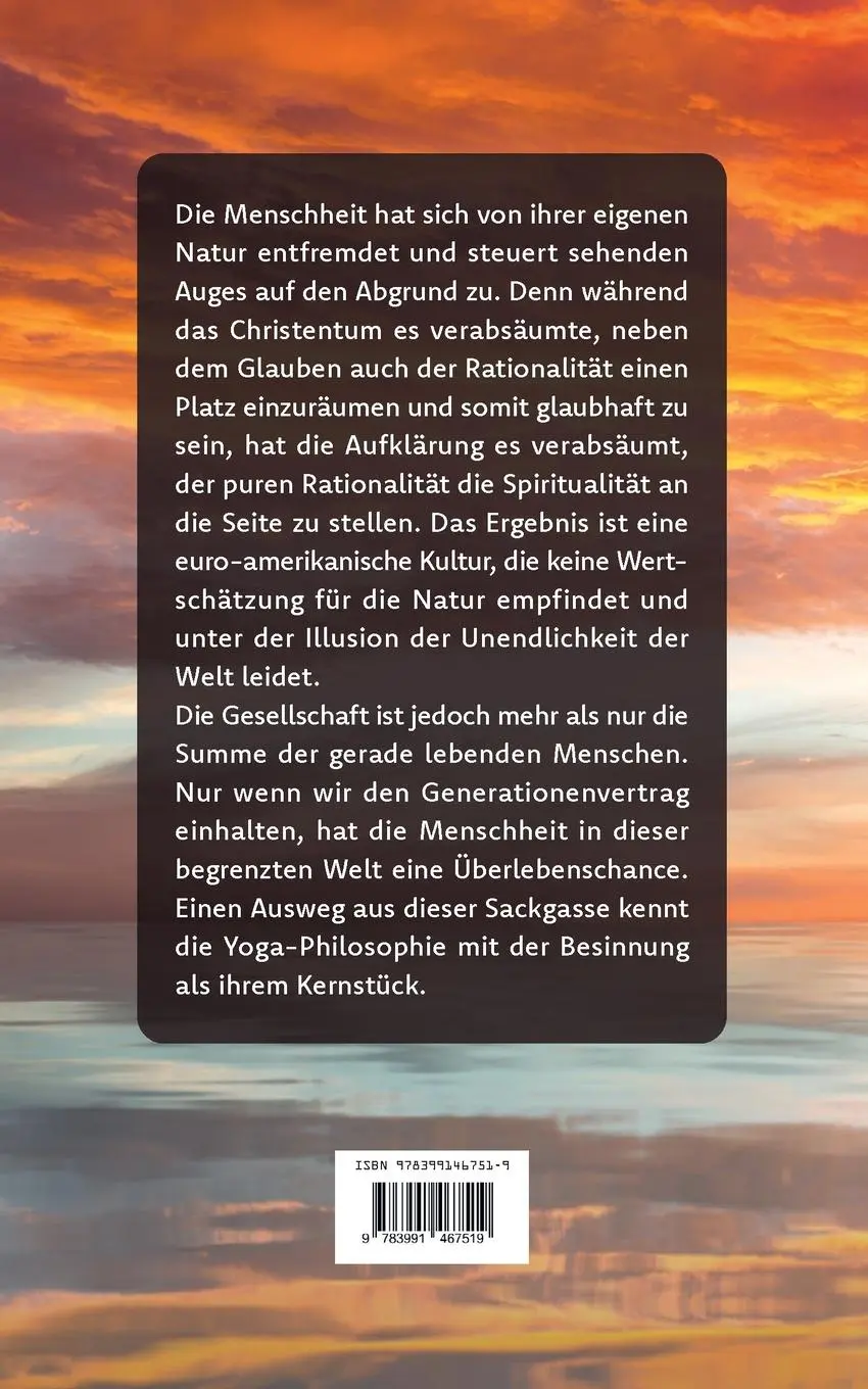 Rückseite: 9783991467519 | glauben macht blind | Yoga gegen die geistige Blindheit | Klaus Pinkas