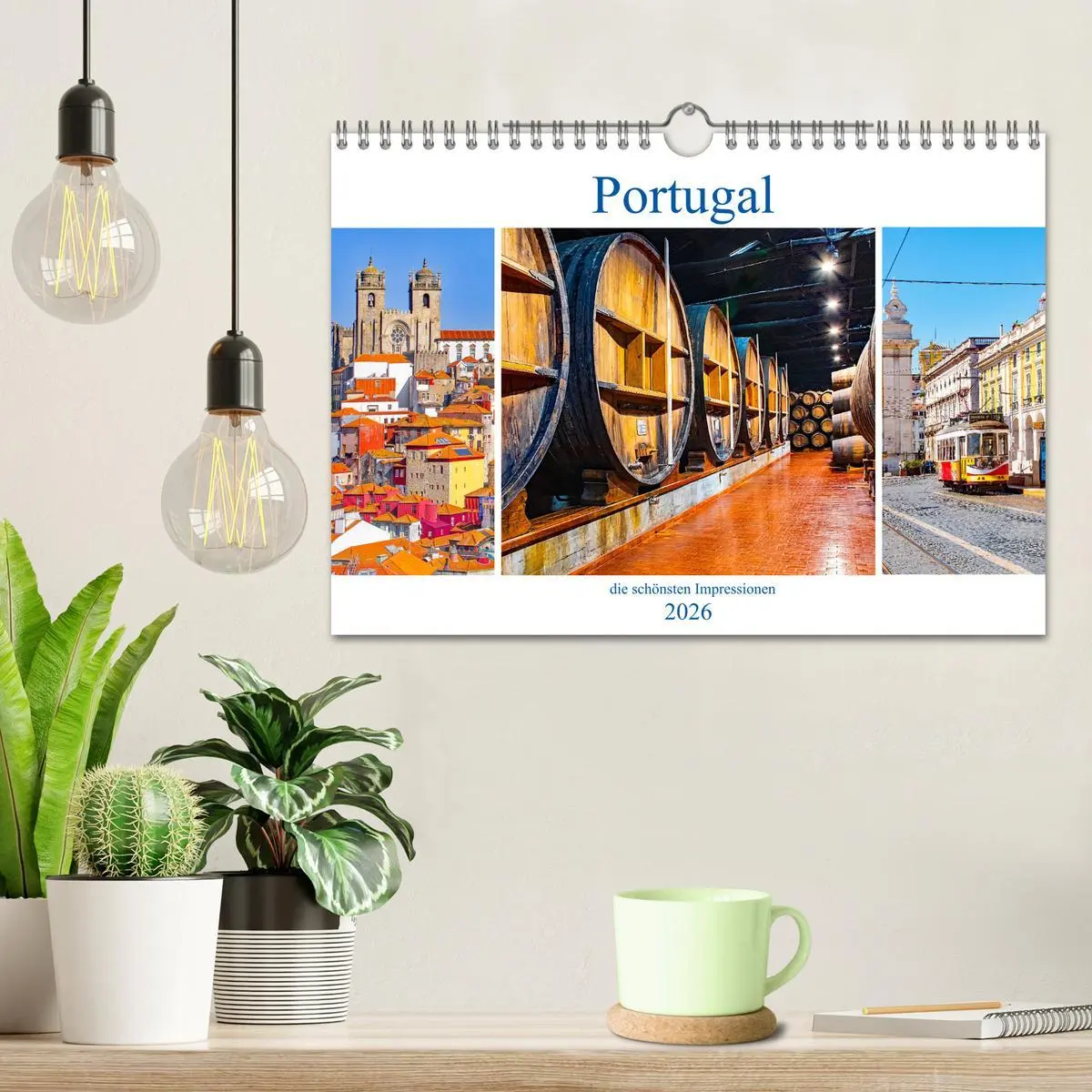 Bild: 9783457607619 | Portugal - die schönsten Impressionen (Wandkalender 2026 DIN A4...