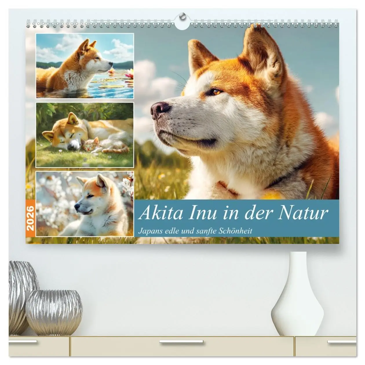 Cover: 9783457847619 | Akita Inu in der Natur. Japans edle und sanfte Schönheit...