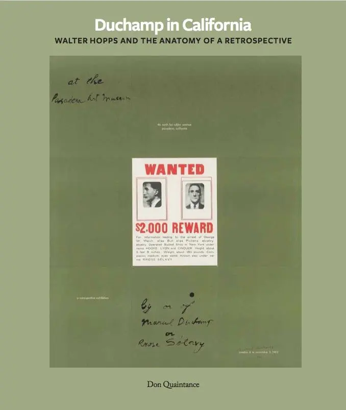 Cover: 9783753307619 | Duchamp in California: Walter Hopps curates a Retrospective | White