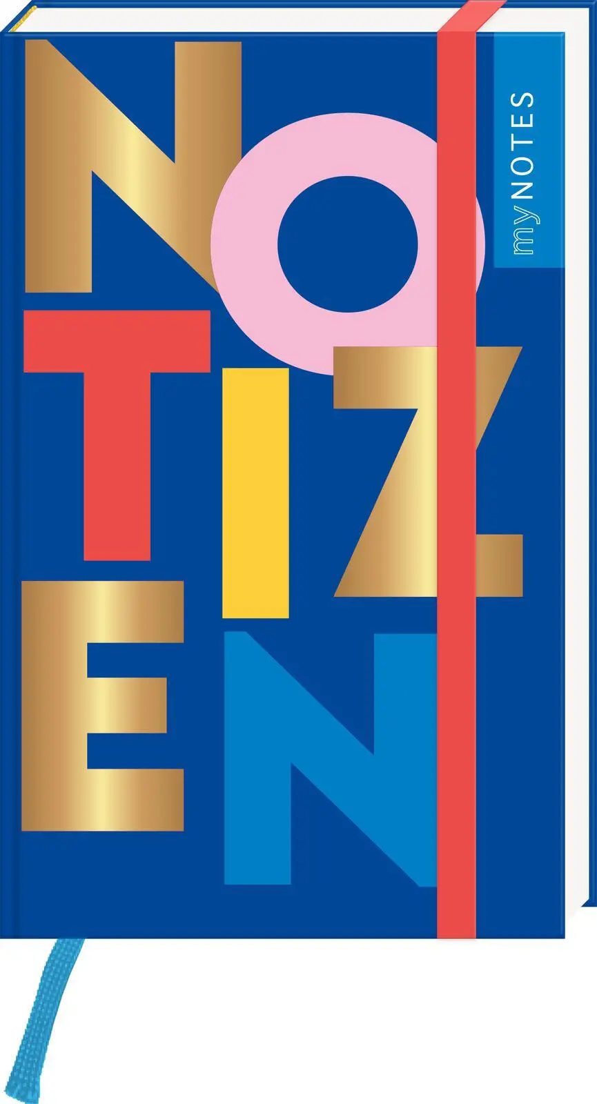 Cover: 4014489137719 | myNOTES Papeterie: Notizbuch A6 NOTIZEN - COLOR POP | Notizbuch | 2025