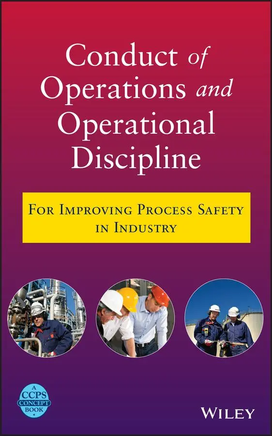 Cover: 9780470767719 | Conduct of Operations and Operational Discipline | Ccps | Buch | 2011