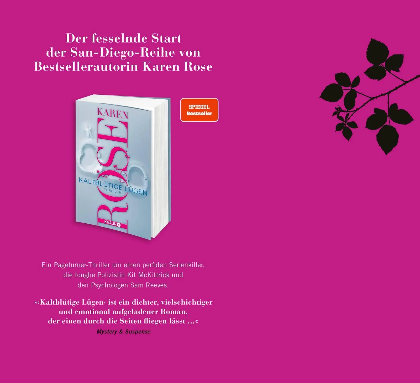 Bild: 9783426217719 | Tränenschwur | Thriller | Karen Rose | Taschenbuch | 800 S. | Deutsch