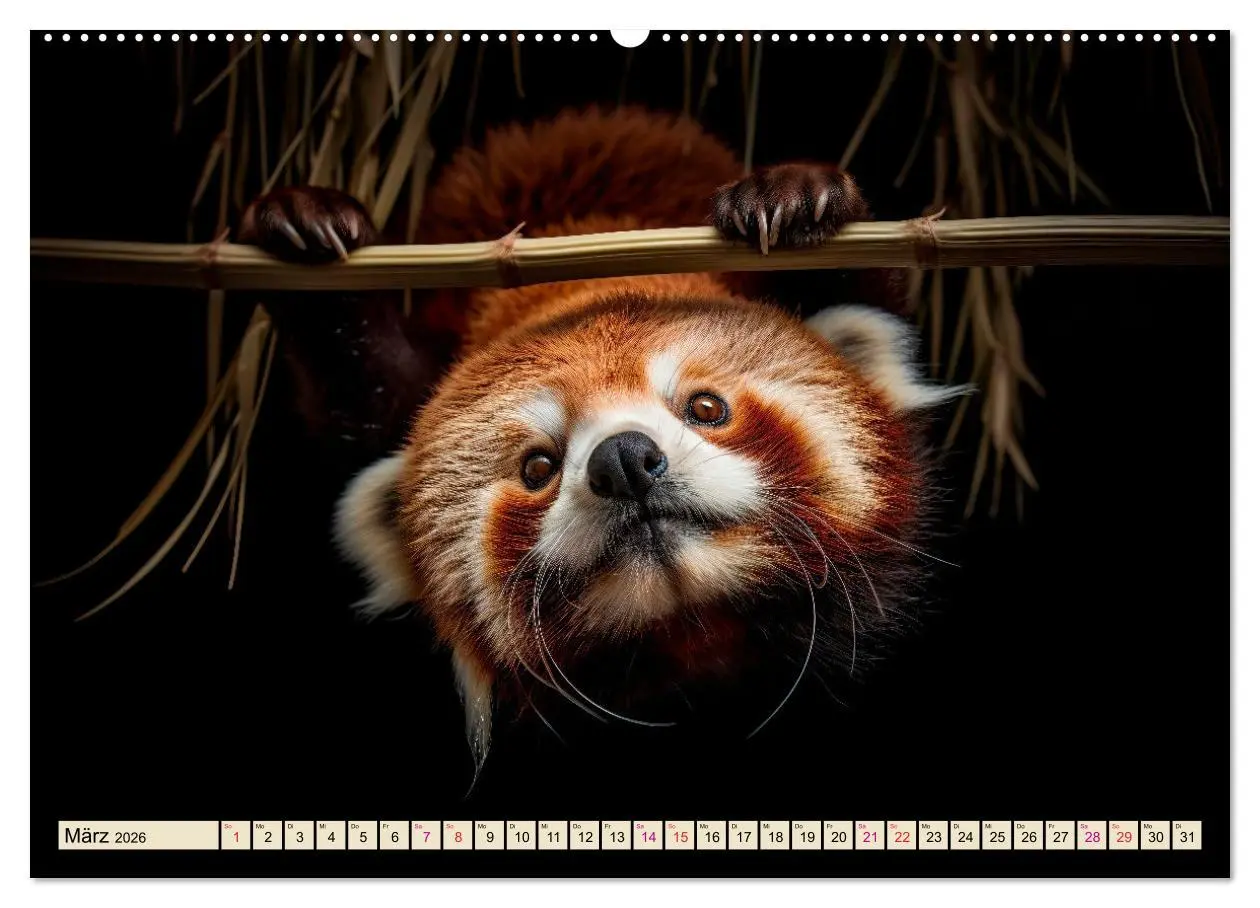 Bild: 9783457527719 | Roter Panda - gefährdeter Katzenbär (Wandkalender 2026 DIN A2...