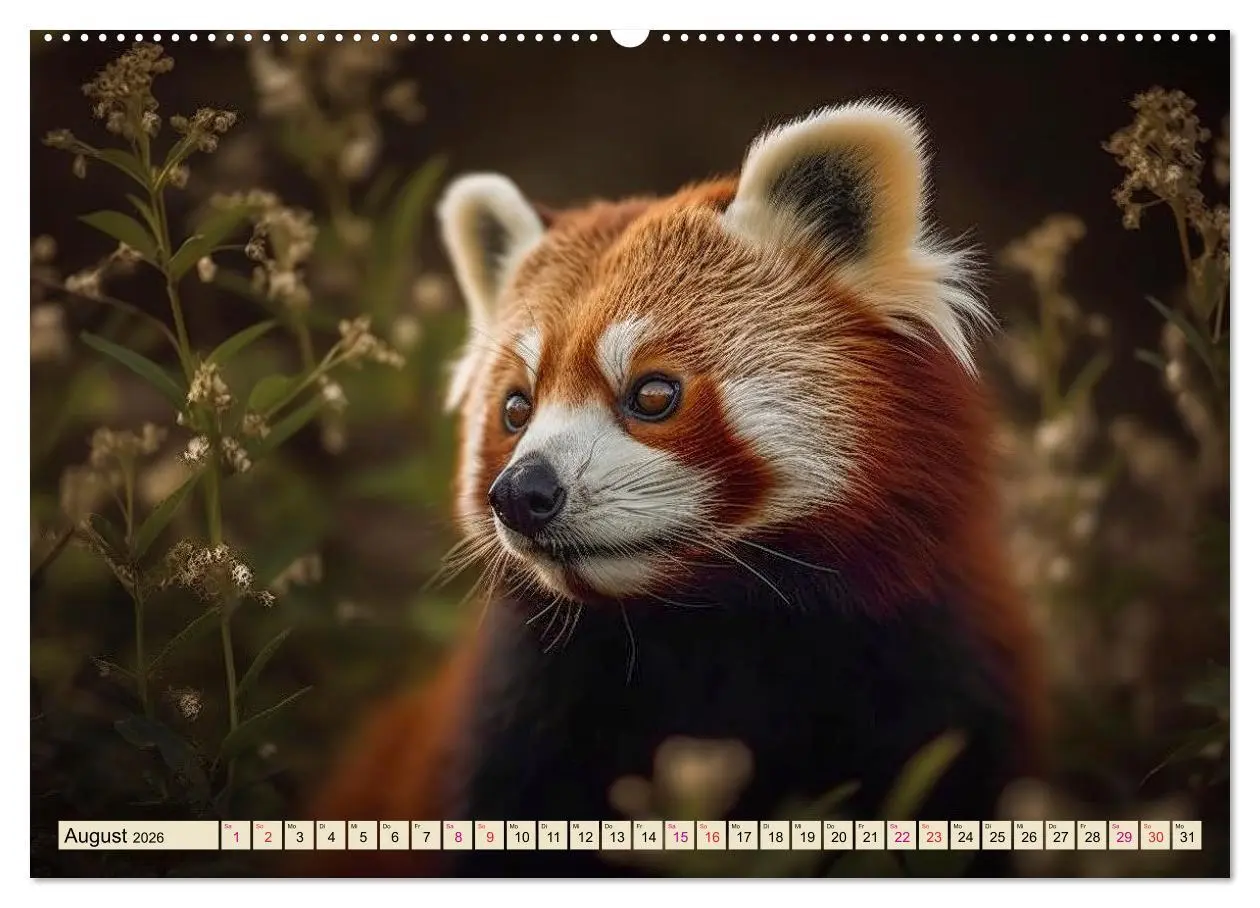 Bild: 9783457527719 | Roter Panda - gefährdeter Katzenbär (Wandkalender 2026 DIN A2...
