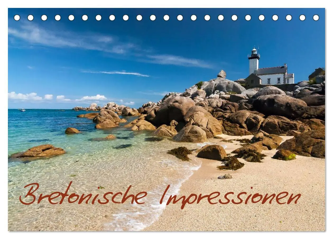 Cover: 9783516167719 | Bretonische Impressionen (Tischkalender 2026 DIN A5 quer), CALVENDO...