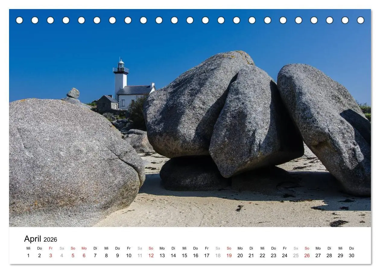 Bild: 9783516167719 | Bretonische Impressionen (Tischkalender 2026 DIN A5 quer), CALVENDO...