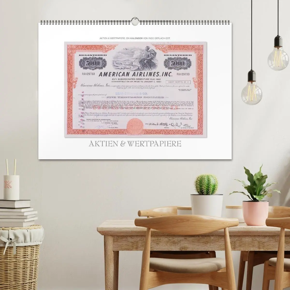 Bild: 9783594147719 | Aktien &amp; Wertpapiere / CH-Version (Wandkalender 2027 DIN A2 quer),...