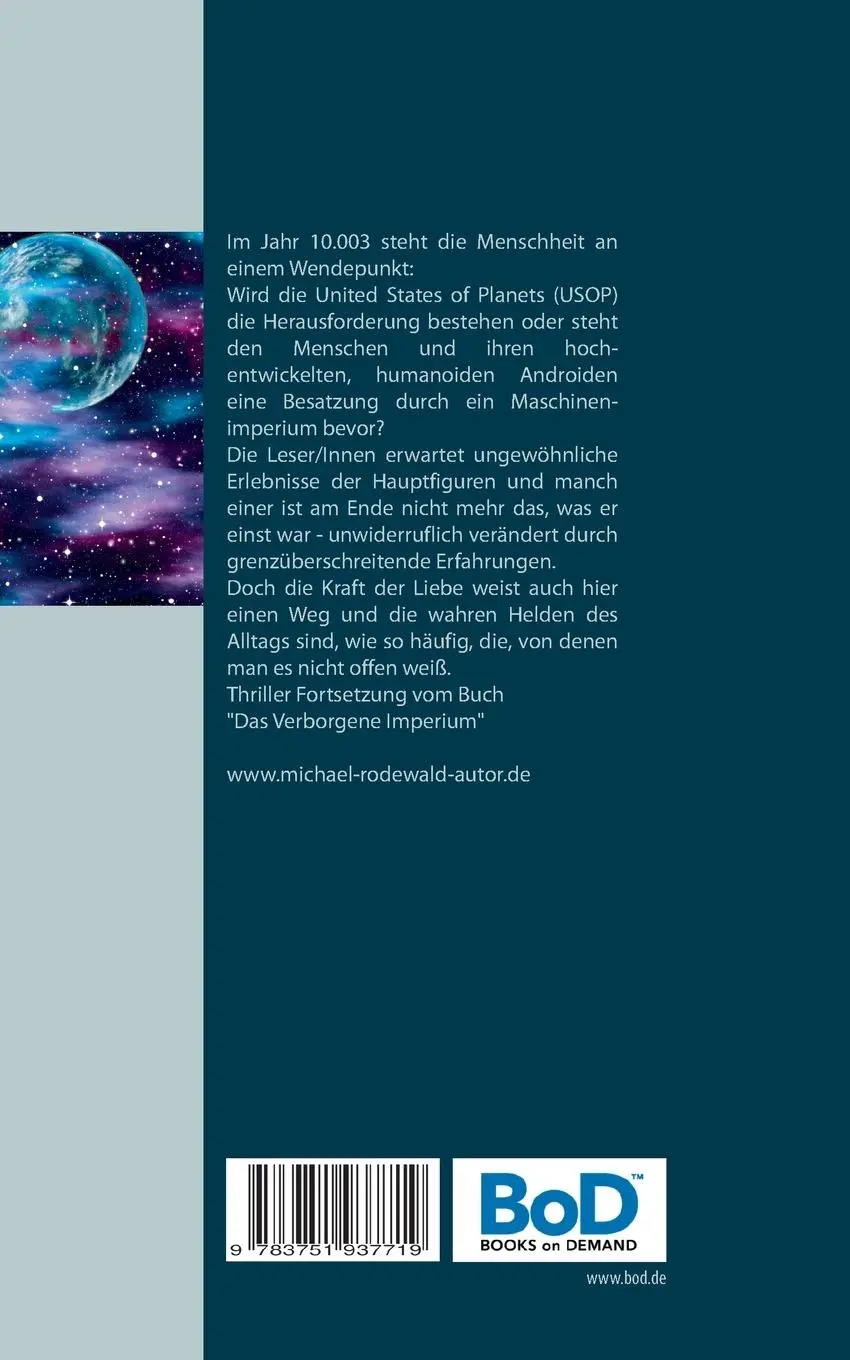 Rückseite: 9783751937719 | Die Welt der Schöpfer und die KI Golem | Michael Rodewald | Buch