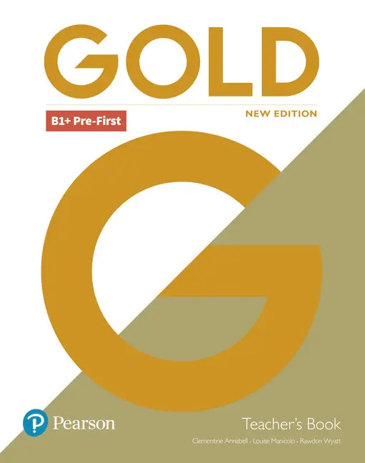 Cover: 9781292217819 | Gold Pre-First New Edition Teacher's Book and DVD-ROM pack, m. 1...