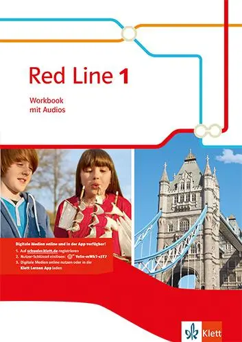 Cover: 9783125487819 | Red Line 1. Workbook mit Klett-Lernen App. Ausgabe 2014 | Frank Haß
