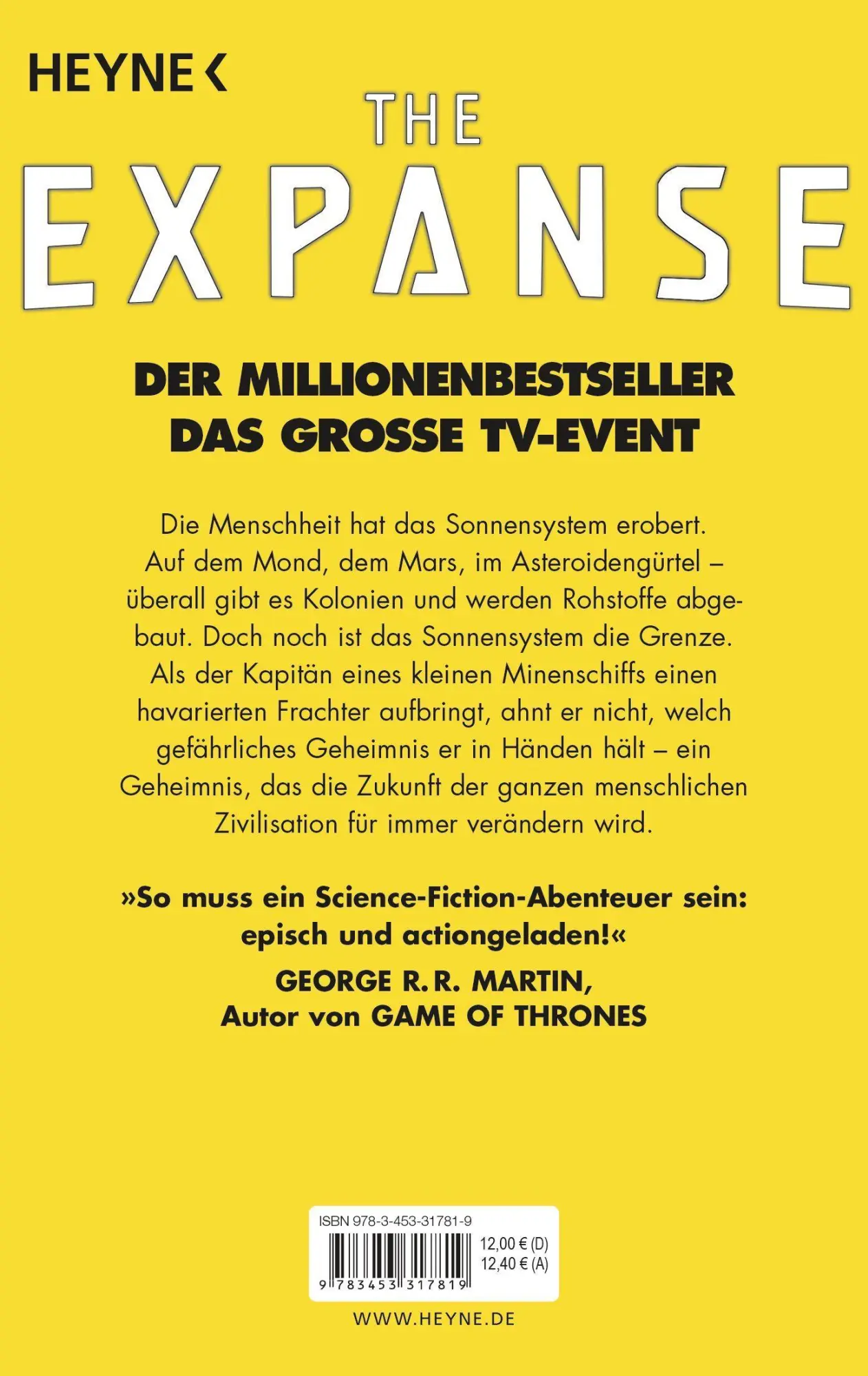 Bild: 9783453317819 | Leviathan erwacht | James Corey | Taschenbuch | Expanse-Serie | 672 S.