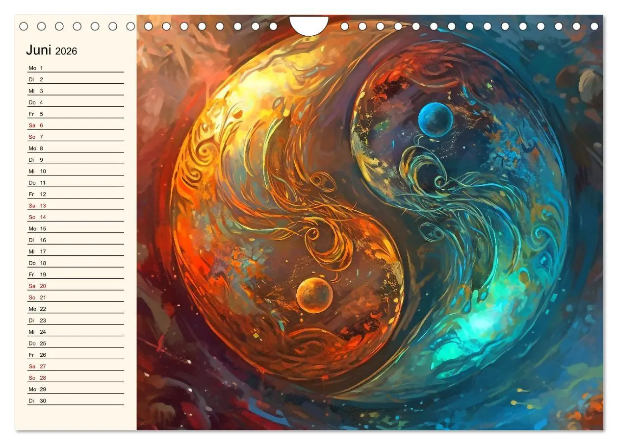 Bild: 9783457377819 | Stille, Stärke und Yoga (Wandkalender 2026 DIN A4 quer), CALVENDO...