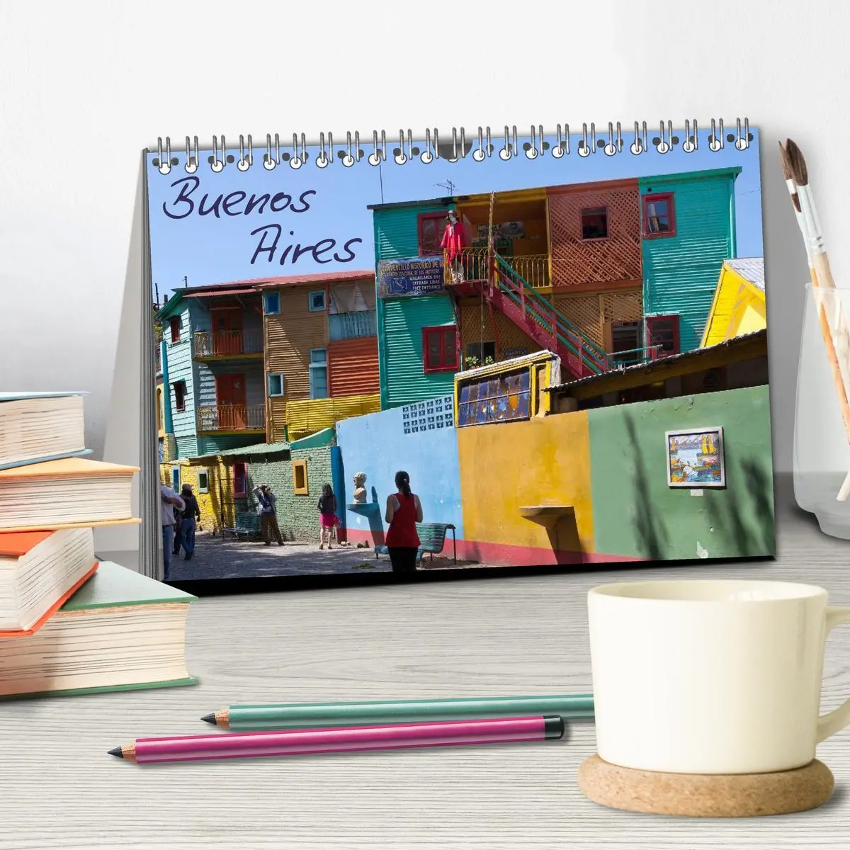 Bild: 9783516087819 | Buenos Aires (Tischkalender 2026 DIN A5 quer), CALVENDO Monatskalender