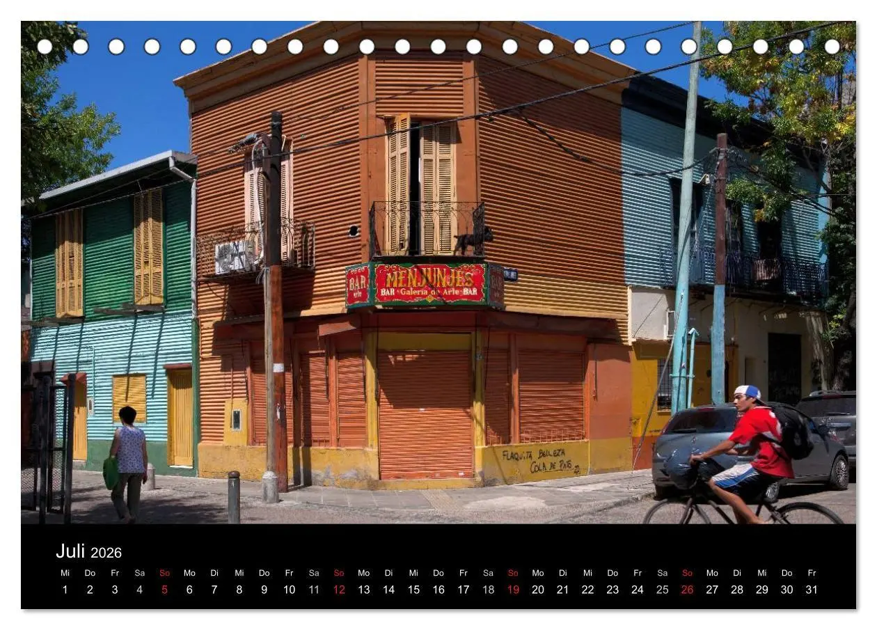 Bild: 9783516087819 | Buenos Aires (Tischkalender 2026 DIN A5 quer), CALVENDO Monatskalender