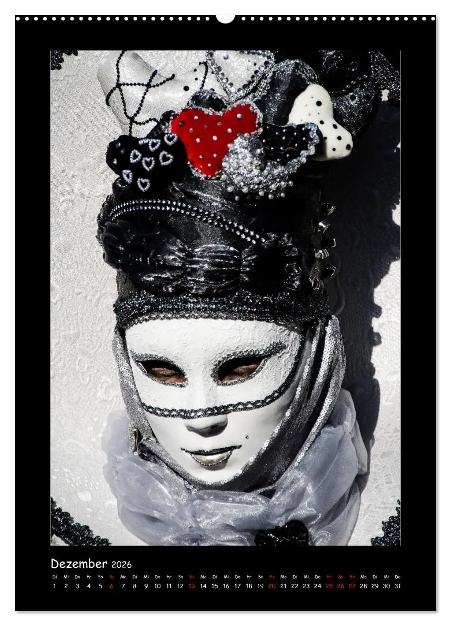 Bild: 9783516467819 | Venezianische Masken HALLia VENEZia Schwäbisch Hall (Wandkalender...