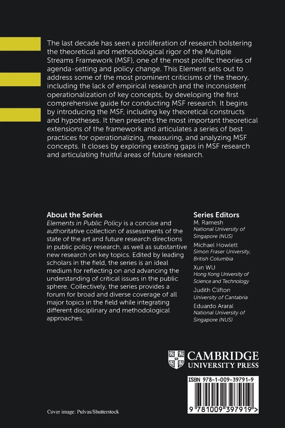 Rückseite: 9781009397919 | Multiple Streams and Policy Ambiguity | Rob A. Deleo (u. a.) | Buch