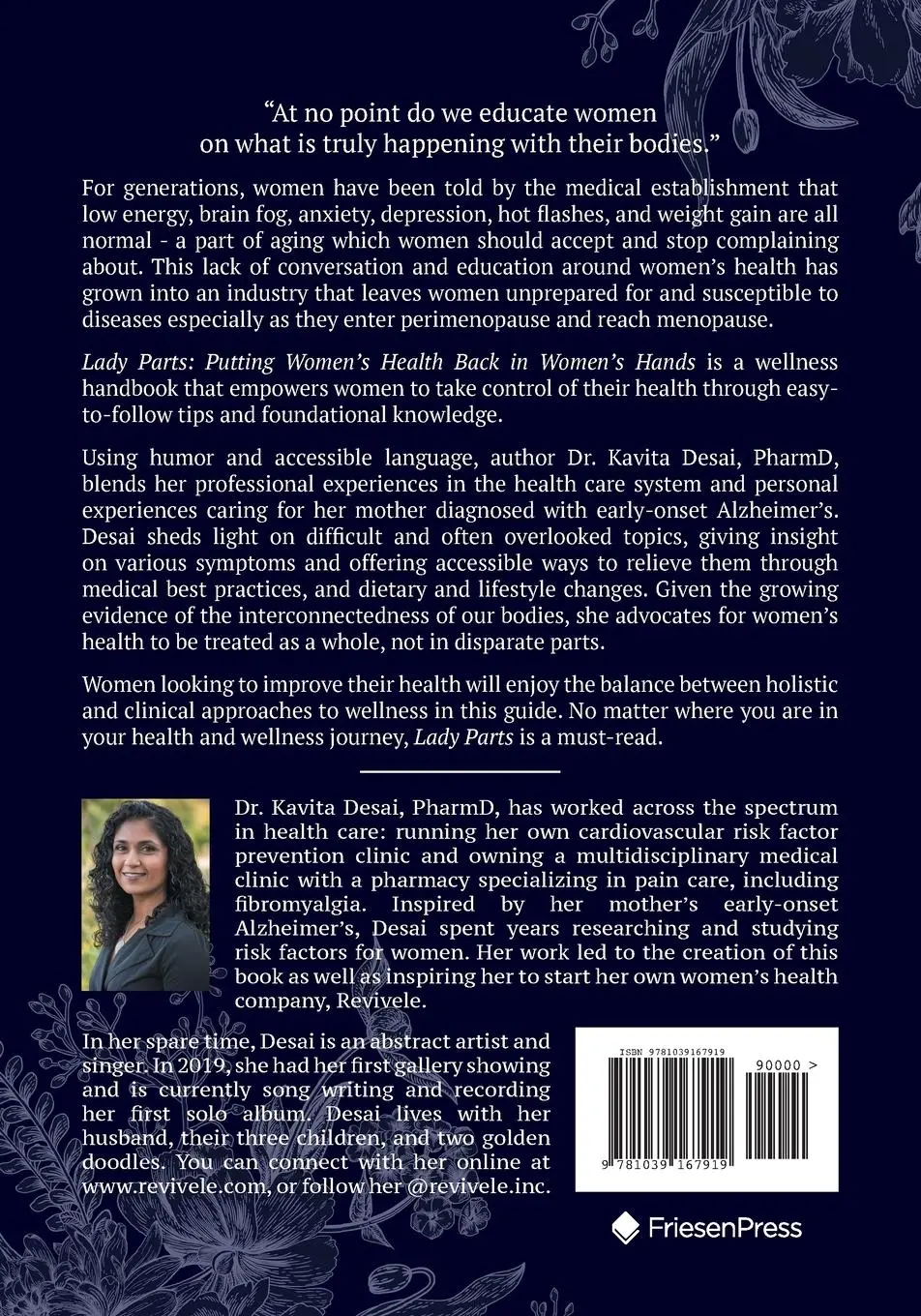 Rückseite: 9781039167919 | Lady Parts | Putting Women's Health Back Into Women's Hands | Desai