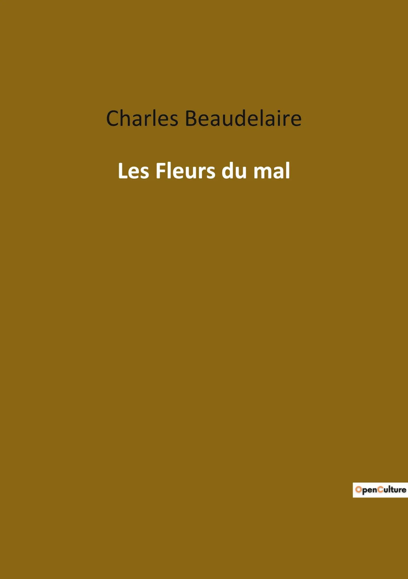 Cover: 9782382747919 | Les Fleurs du mal | Charles Beaudelaire | Taschenbuch | Französisch