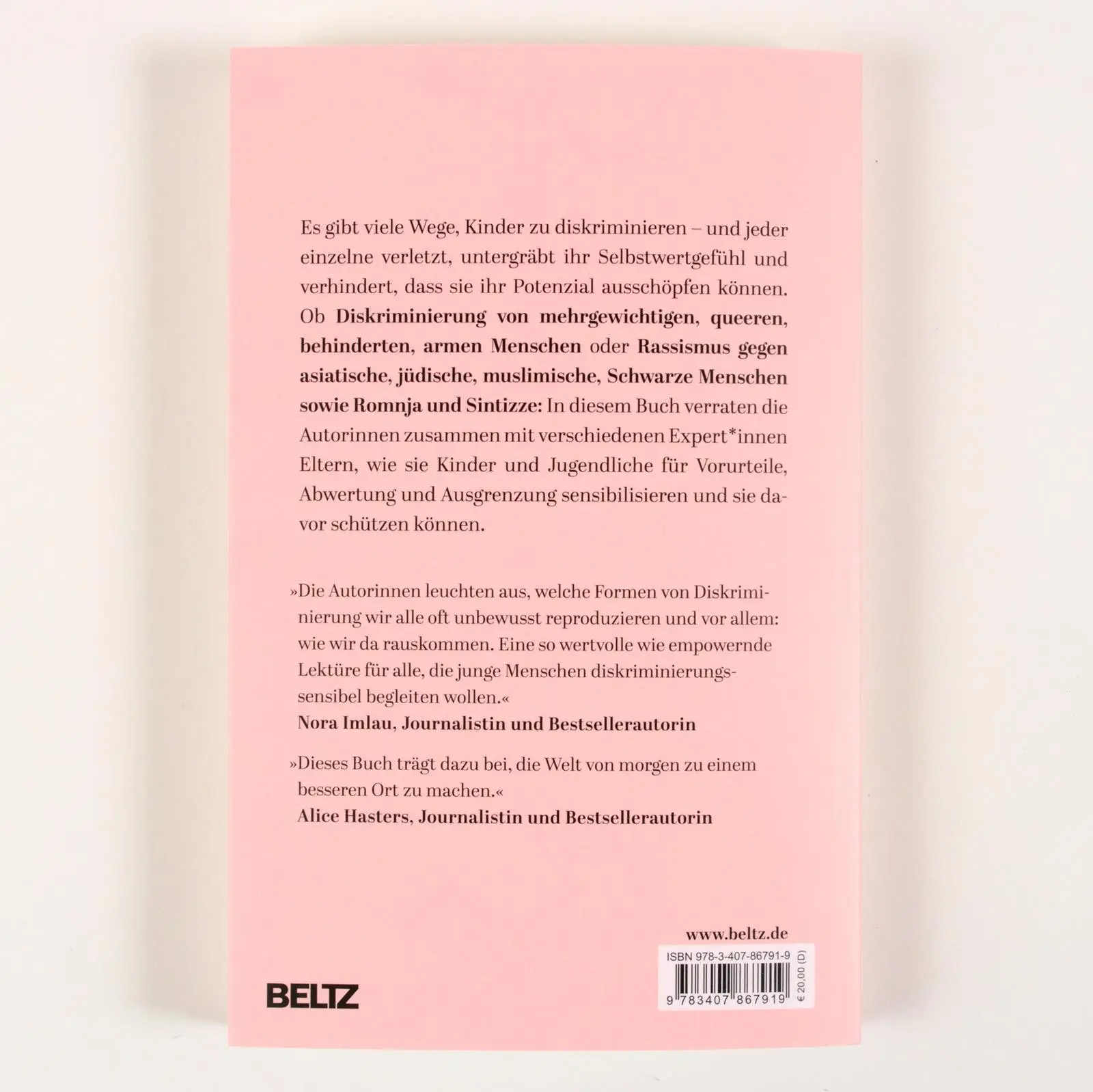 Rückseite: 9783407867919 | Mit Kindern über Diskriminierungen sprechen | Olaolu Fajembola (u. a.)