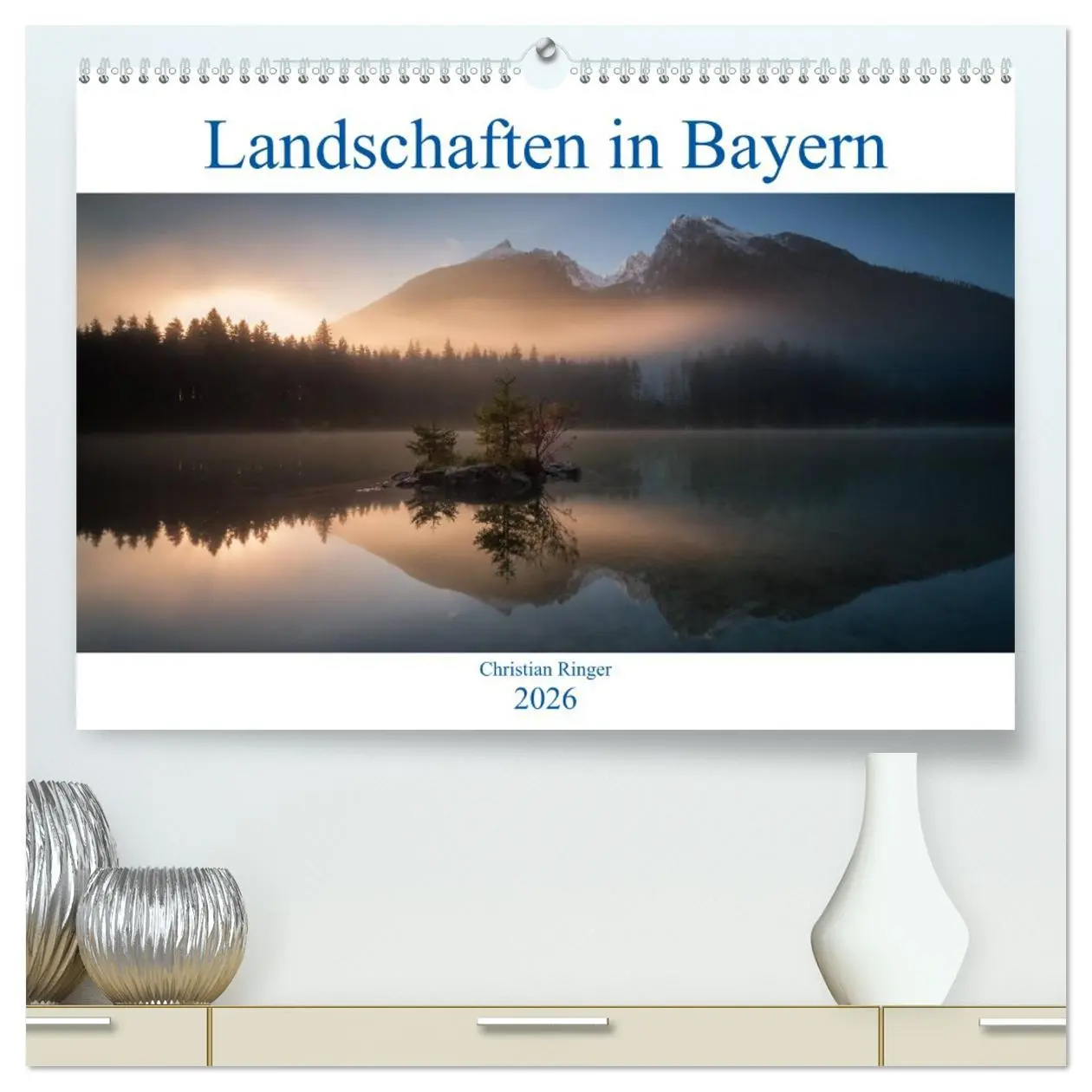 Cover: 9783457677919 | Bayerische Landschaften (hochwertiger Premium Wandkalender 2026 DIN...