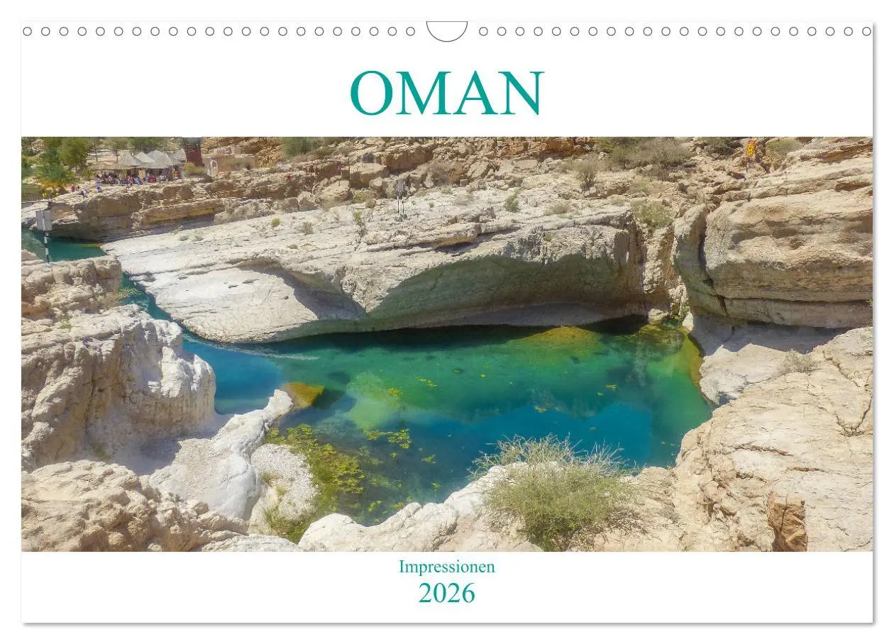 Cover: 9783457747919 | Oman - Impressionen (Wandkalender 2026 DIN A3 quer), CALVENDO...