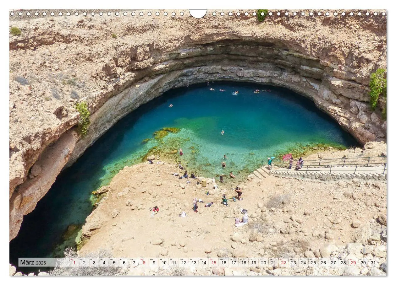 Bild: 9783457747919 | Oman - Impressionen (Wandkalender 2026 DIN A3 quer), CALVENDO...