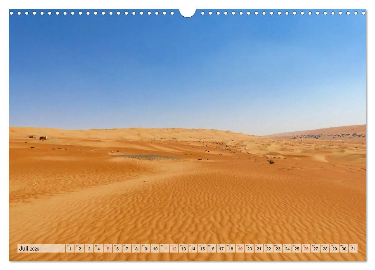 Bild: 9783457747919 | Oman - Impressionen (Wandkalender 2026 DIN A3 quer), CALVENDO...