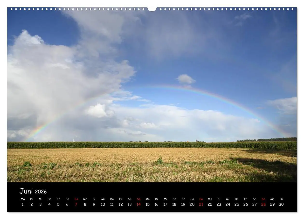 Bild: 9783516147919 | Ostfriesland - Land und Wetter (Wandkalender 2026 DIN A2 quer),...