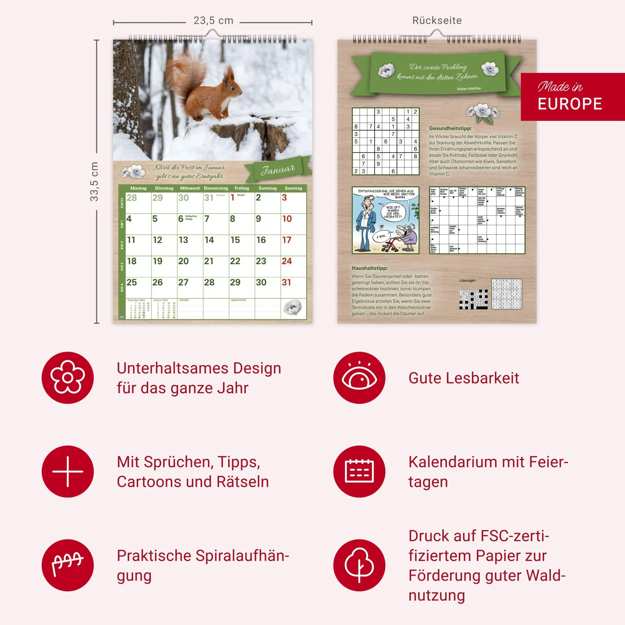 Bild: 9783756417919 | Rentnerkalender 2027 | Kalender | Spiralbindung | 25 S. | Deutsch