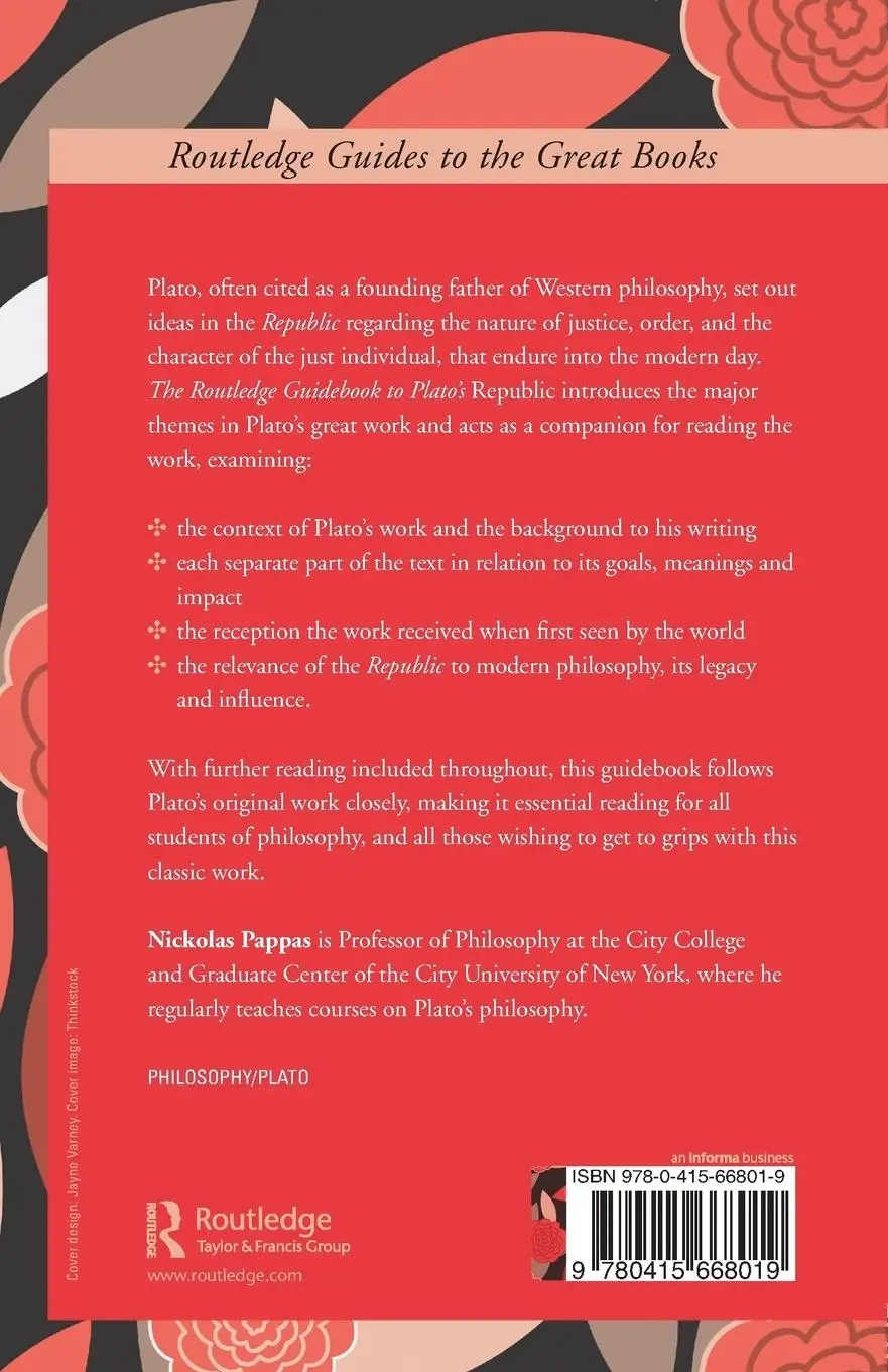 Rückseite: 9780415668019 | The Routledge Guidebook to Plato's Republic | Nickolas Pappas | Buch