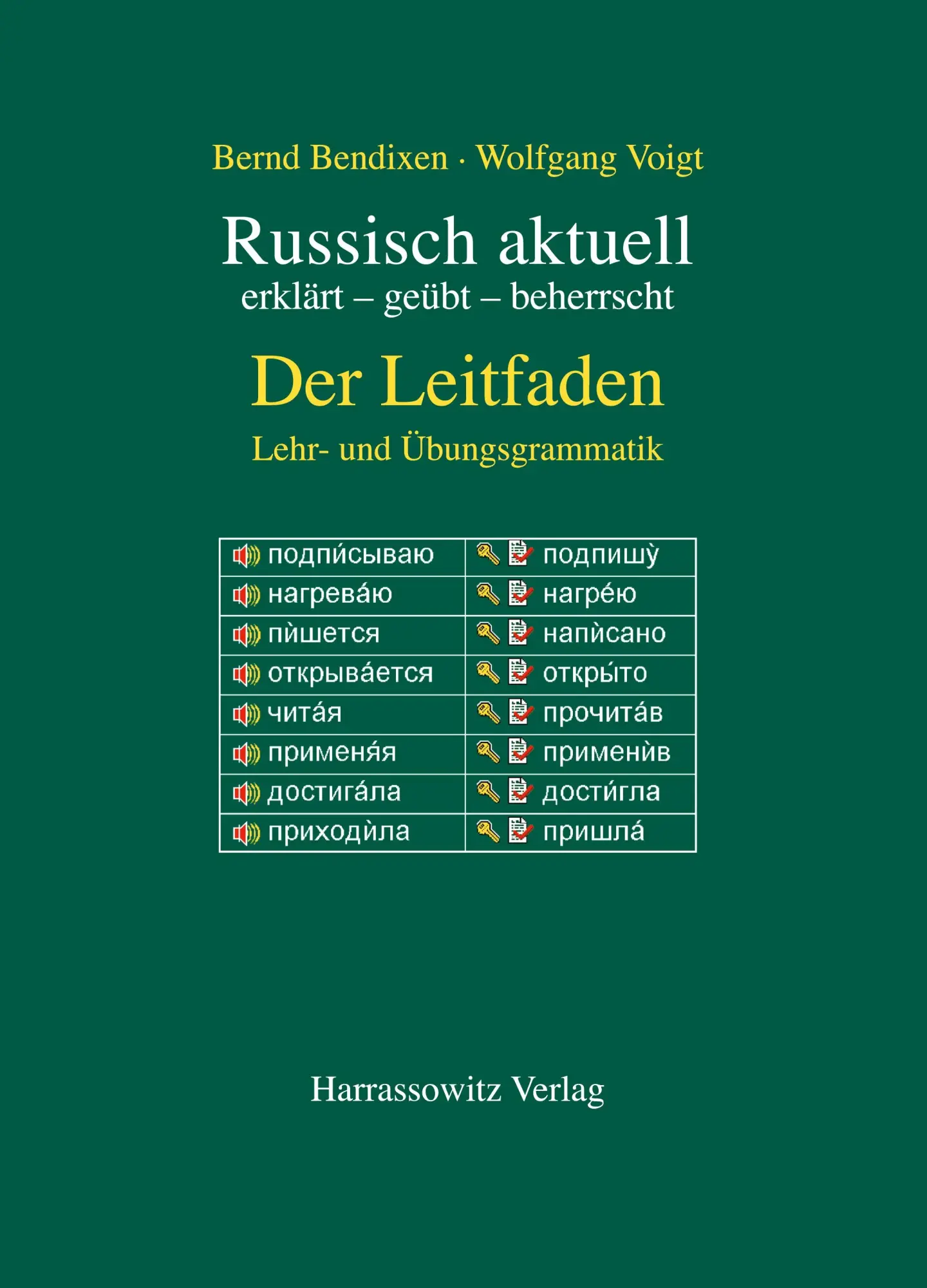 Cover: 9783447048019 | Russisch aktuell. Der Leitfaden | Lehr- und Übungsgrammatik | Buch