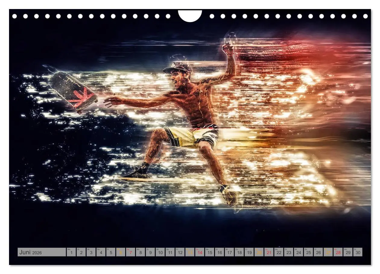 Bild: 9783457878019 | Skateboarding - extrem cool (Wandkalender 2026 DIN A4 quer),...
