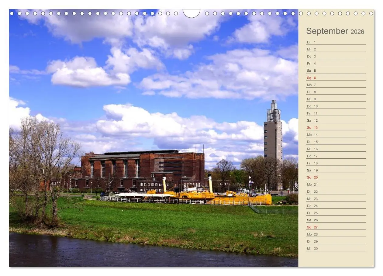 Bild: 9783457948019 | Magdeburg an der Elbe 2026 (Wandkalender 2026 DIN A3 quer),...