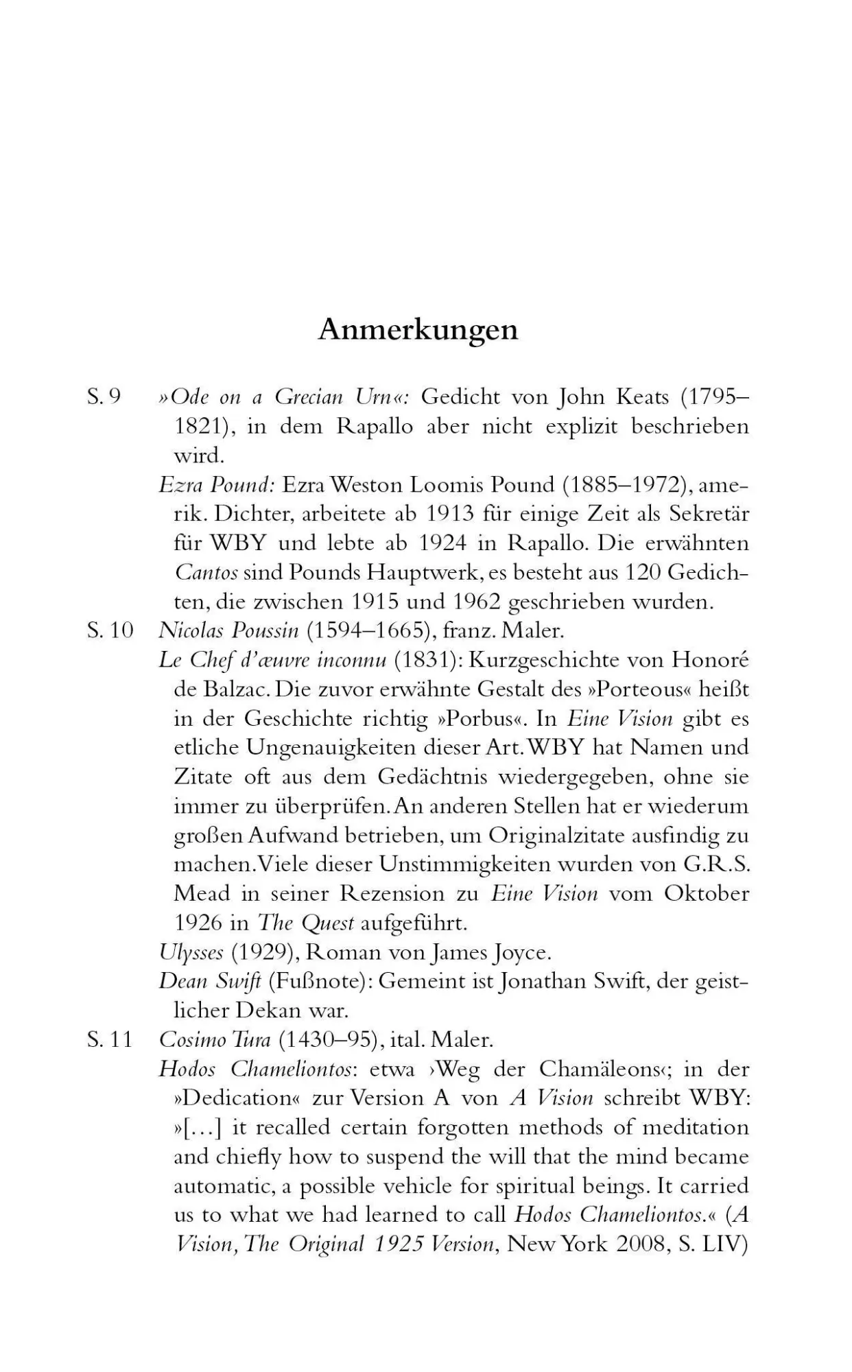 Bild: 9783520138019 | Eine Vision | William Butler Yeats | Buch | Literatur von Welt | 2014
